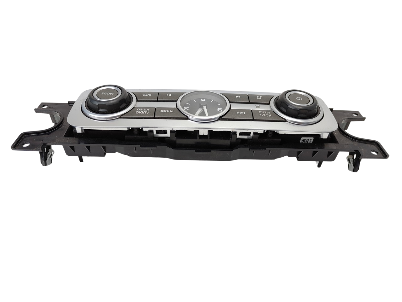 10 - 13 OEM LAND RANGE ROVER SPORT DASH RADIO CONTROL SWITCH PANEL WITH CLOCK