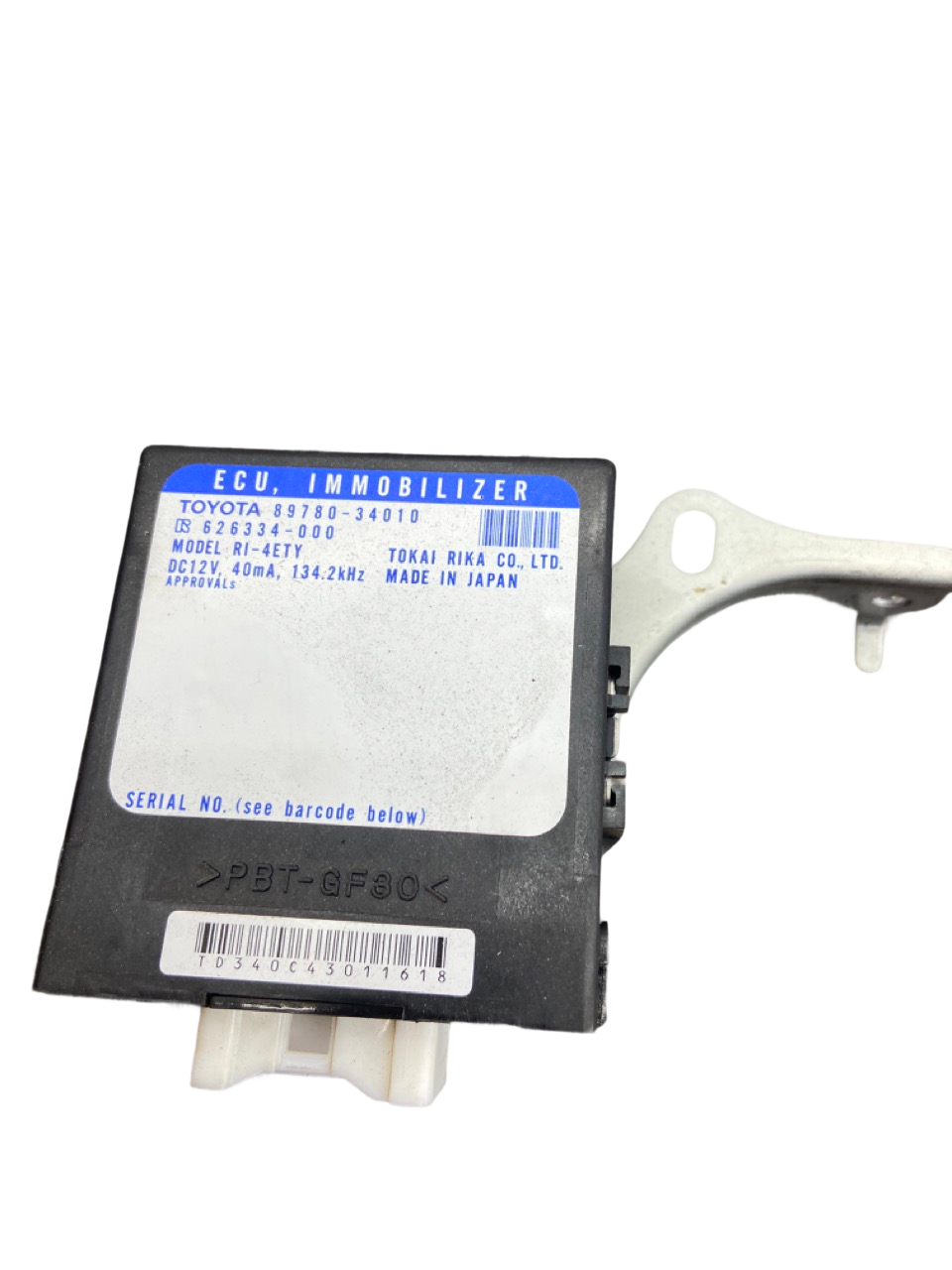 03 - 07 OEM TOYOTA SEQUOIA ECU IMMOBILIZER THEFT LOCKING CONTROL COMPUTER MODULE