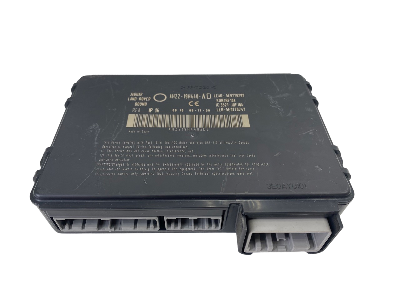 10 - 13 OEM LAND RANGE ROVER SPORT THEFT LOCKING KEYLESS ENTRY CONTROL MODULE