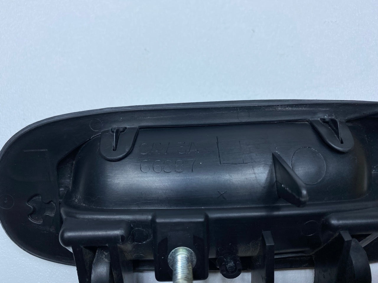 02 - 09 OEM CHEVROLET TRAILBLAZER REAR LEFT OUTSIDE DOOR HANDEL BLACK MOULDED