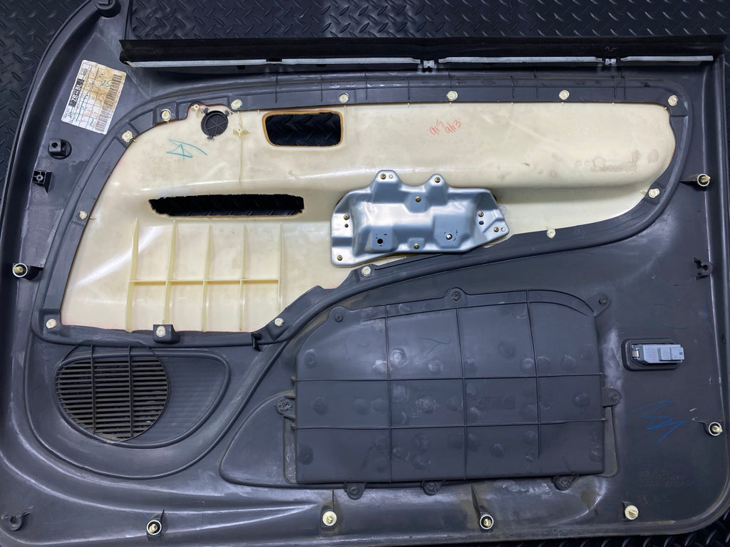 05 - 06 OEM TOYOTA TUNDRA FRONT LEFT DRIVER SIDE INTERIOR DOOR TRIM PANEL SILVER