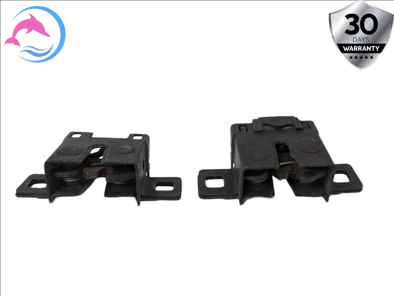 10 - 13 OEM LAND ROVER RANGE ROVER SPORT FRONT LEFT AND RIGHT HOOD LOCK SET OF 2