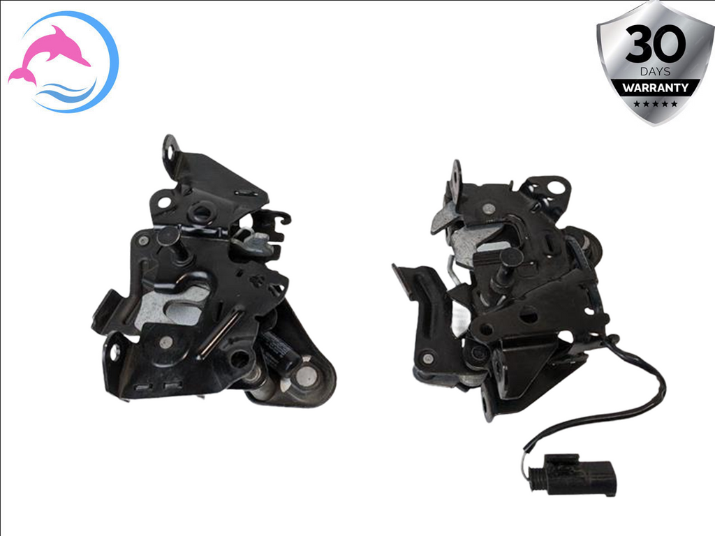 08 - 15 OEM BMW 750LI 740LI FRONT LEFT AND RIGHT HOOD LOCK LATCH ACTUATOR SET