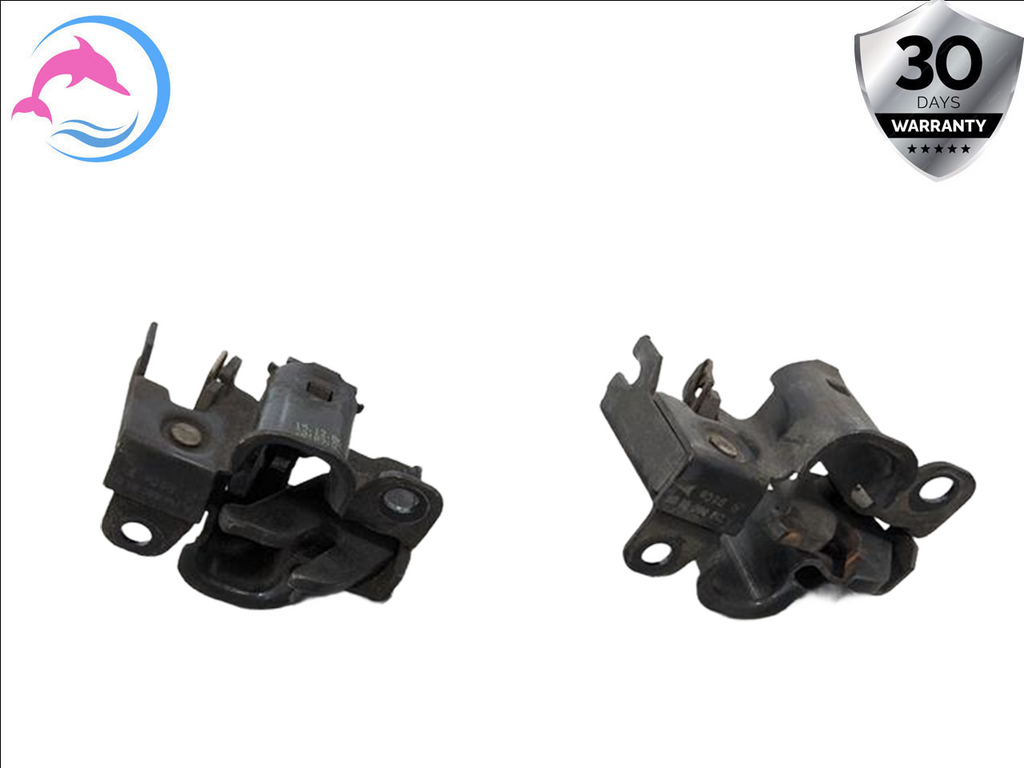 06 - 09 OEM MERCEDES-BENZ E350 RIGHT AND LEFT ENGINE HOOD LOCK LATCH SET OF 2