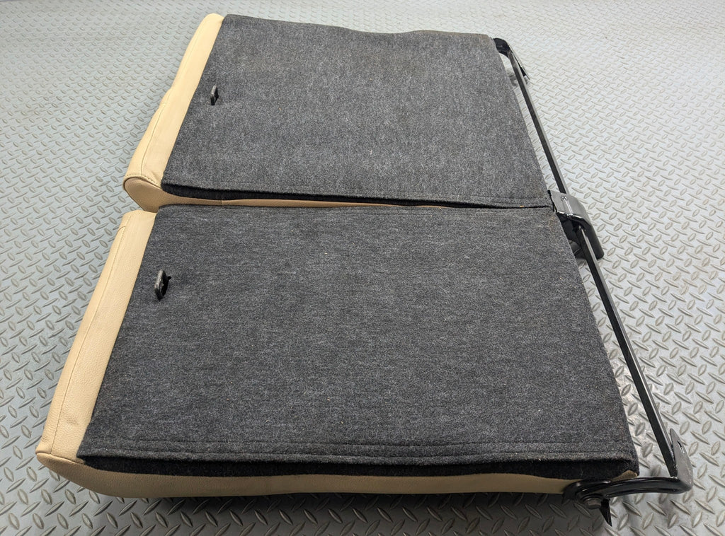 09 - 11 OEM NISSAN MAXIMA REAR UPPER BACK SEAT CUSHION LEATHER WITH CUP HOLDER