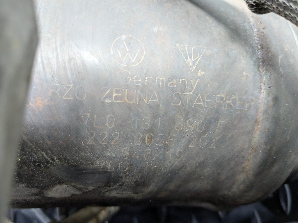 2004 - 2006 OEM PORSCHE CAYENNE V6 EXHAUST MANIFOLD DOWNPIPE