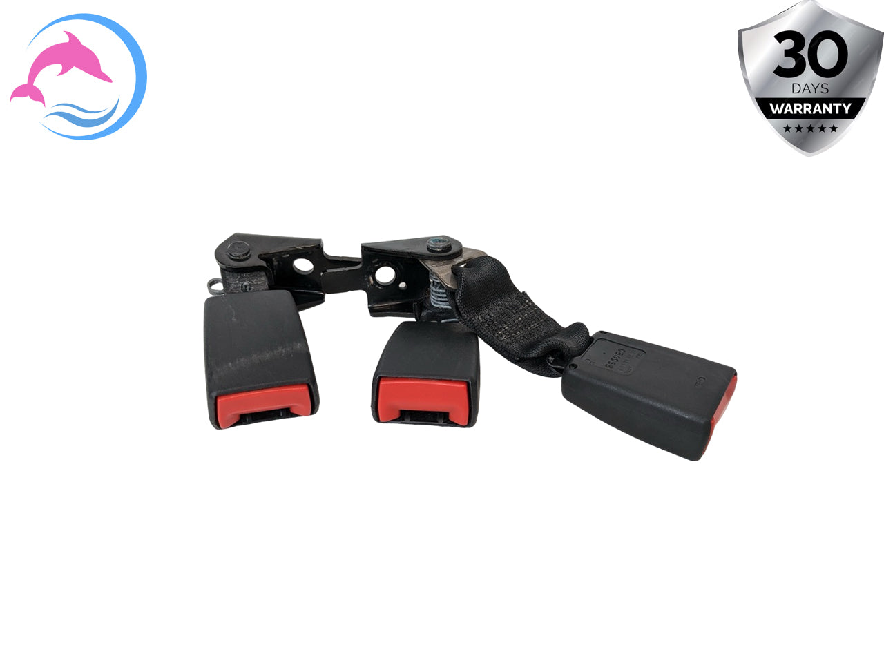 01 - 06 BMW X5 OEM REAR SECOND ROW LEFT RIGHT AND CENTER SEAT BELT BUCKLE SET
