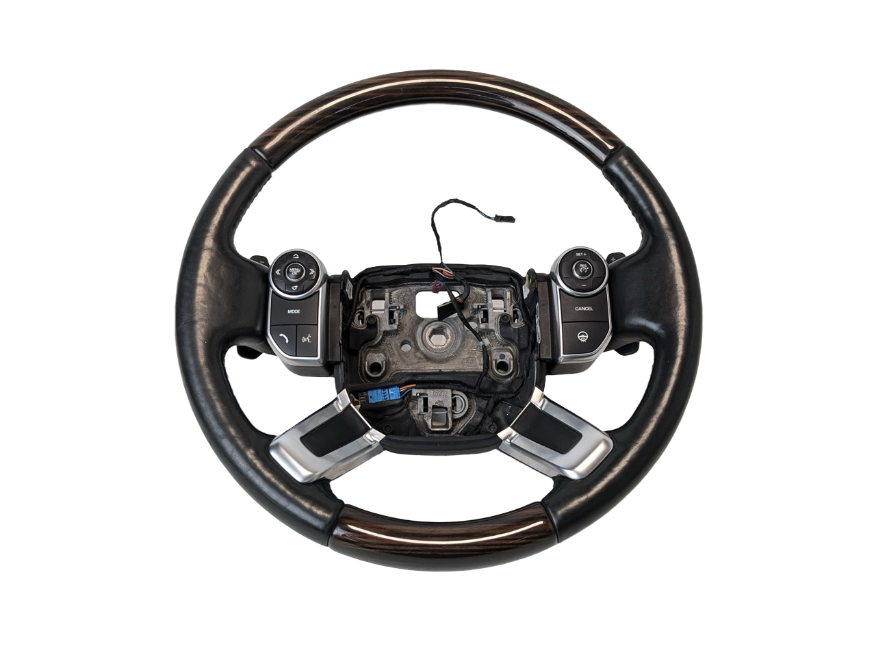 13 - 17 LAND ROVER RANGE ROVER OEM LEATHER STEERING WHEEL ASSEMBLY WITH SWITCHES