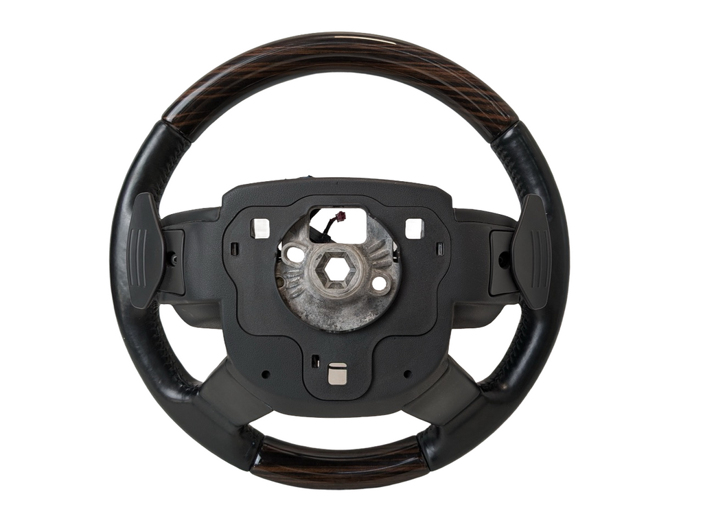 13 - 17 LAND ROVER RANGE ROVER OEM LEATHER STEERING WHEEL ASSEMBLY WITH SWITCHES