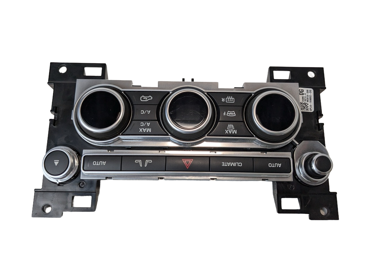 13 - 17 LAND ROVER RANGE ROVER OEM FRONT AC HEATER CLIMATE CONTROL SWITCH PANEL