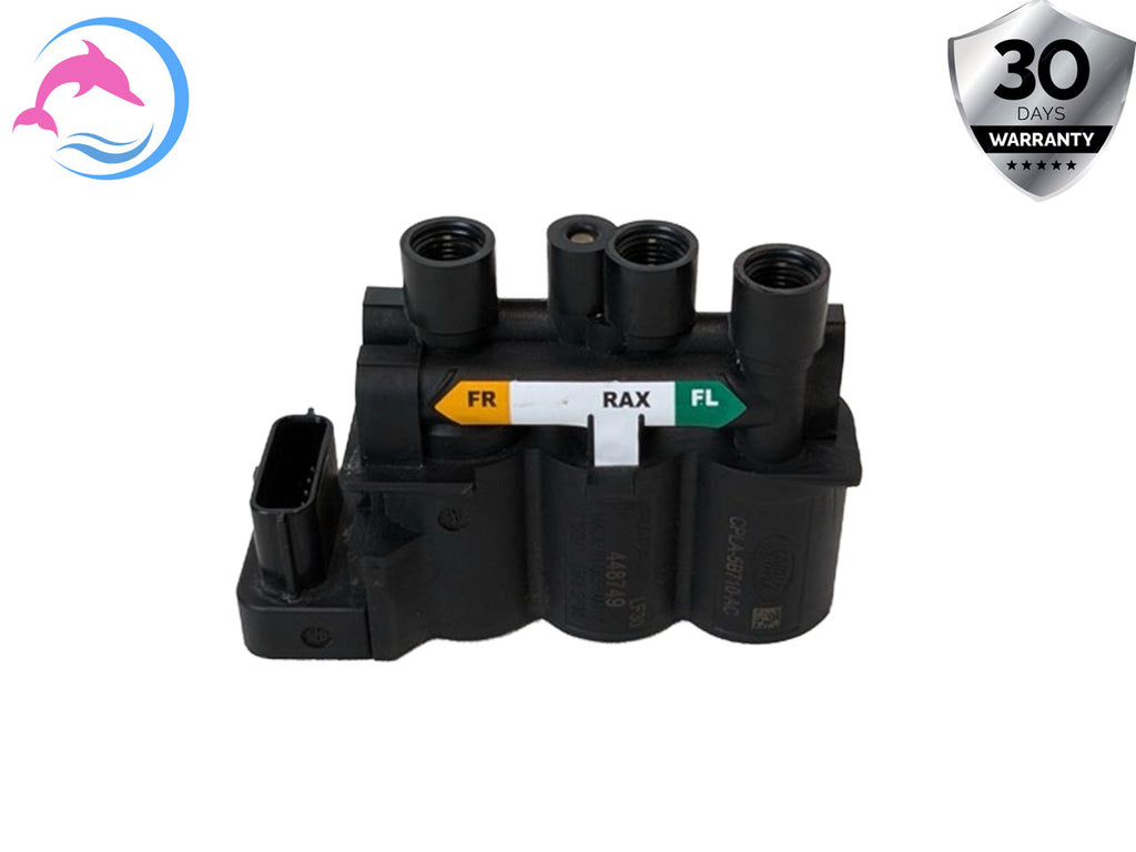 13 - 17 LAND ROVER RANGE ROVER OEM FRONT AIR SUSPENSION CONTROL VALVE ASSEMBLY