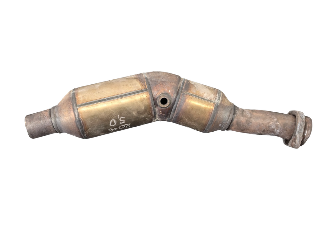 2013 - 2017 LAND ROVER RANGE ROVER OEM RIGHT SIDE EXHAUST DOWNPIPE ASSEMBLY