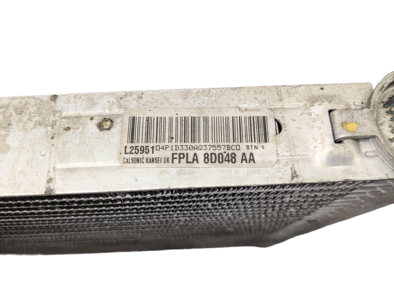 2013 - 2017 LAND ROVER RANGE ROVER OEM LEFT SIDE AUXILIARY INTERCOOLER RADIATOR