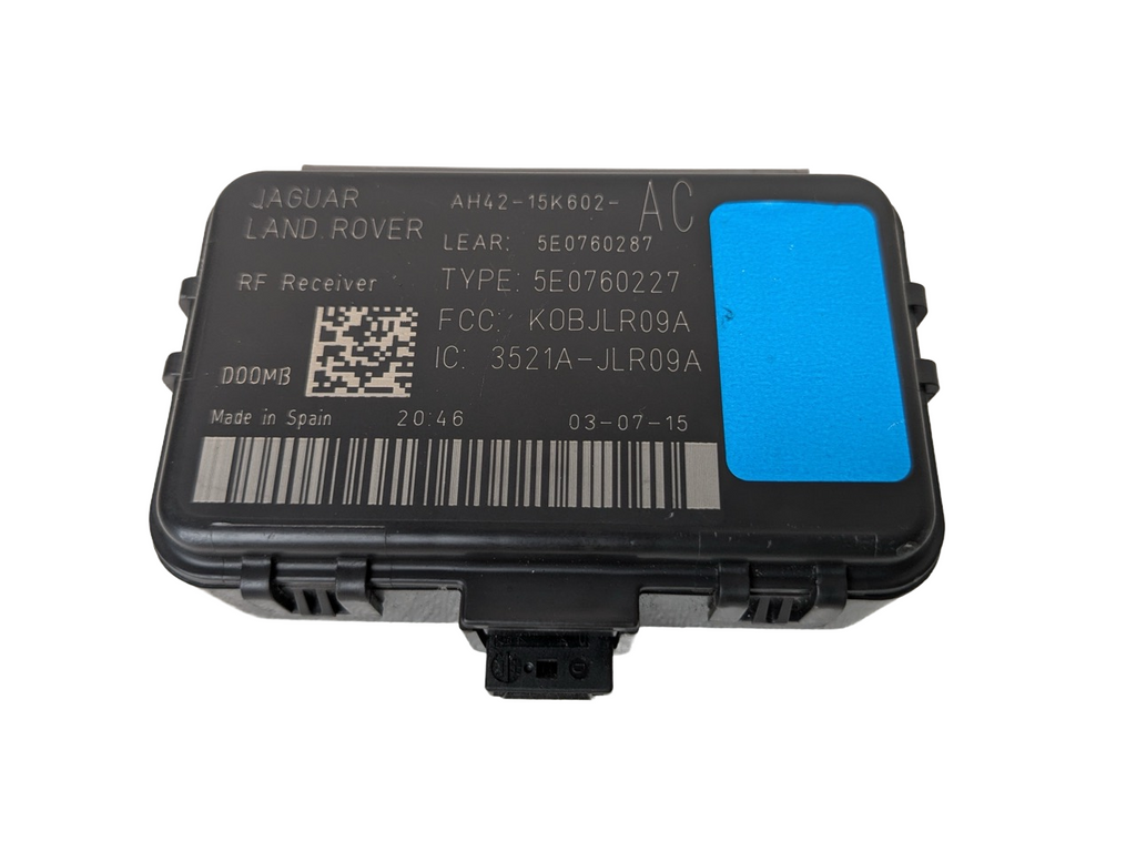 13 - 17 LAND ROVER RANGE RANGE ROVER OEM KEYLESS ENTRY ANTENNA RECEIVER MODULE