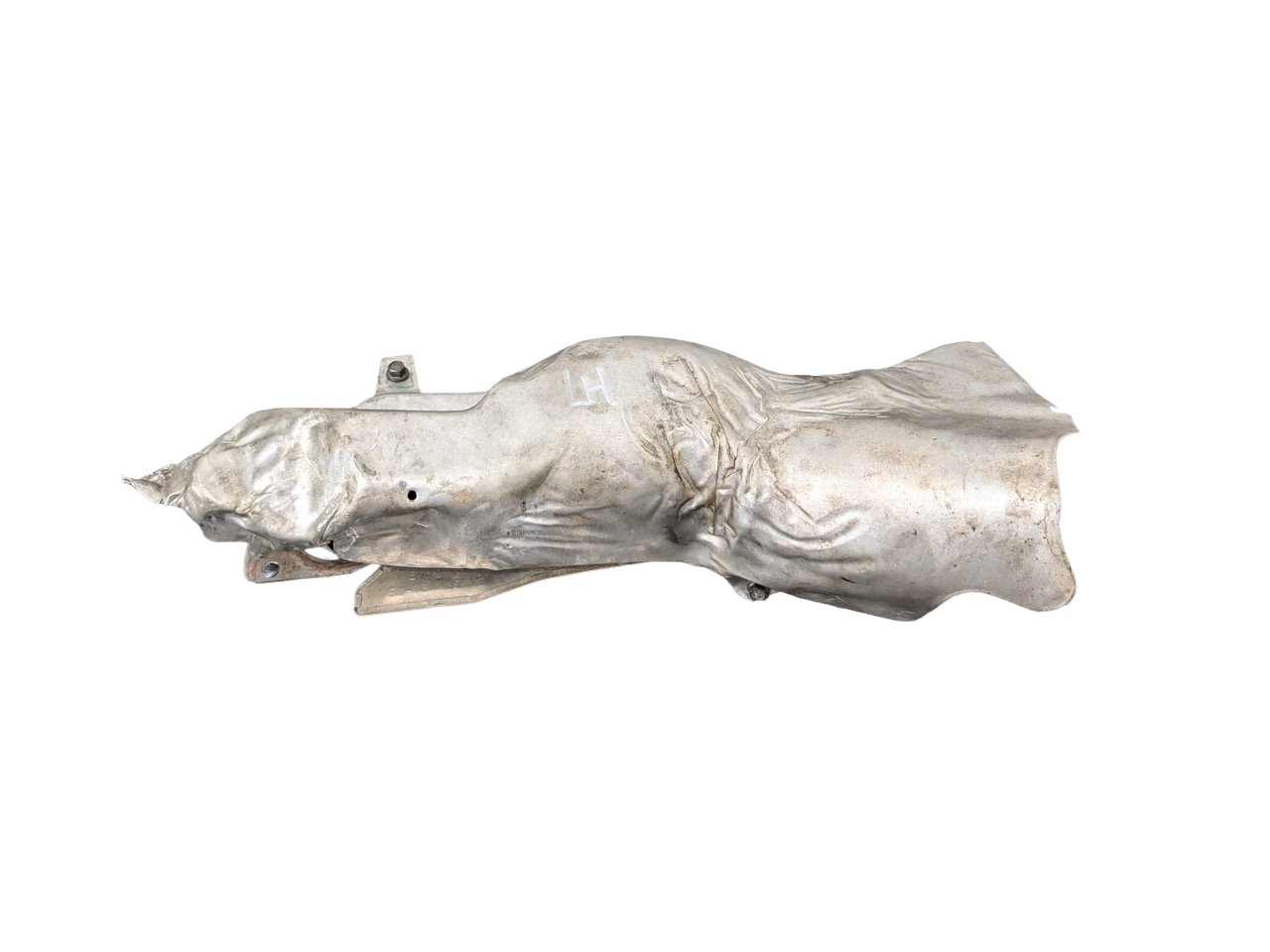 2013 - 2017 LAND ROVER RANGE ROVER OEM LEFT SIDE EXHAUST MANIFOLD HEAT SHIELD