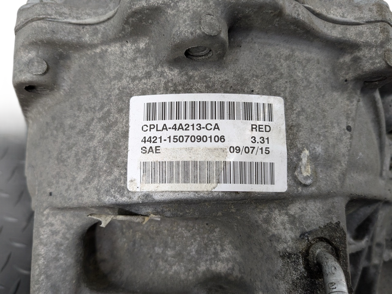 13 - 17 LAND ROVER RANGE RANGE ROVER OEM REAR DIFFERENTIAL AXLE CARRIER ASSEMBLY