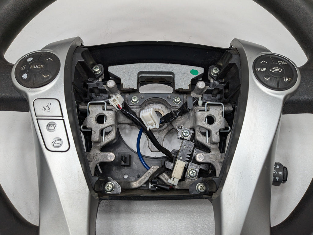 2010 - 2015 OEM TOYOTA PRIUS STEERING WHEEL WITH AUDIO CRUISE SWITCH