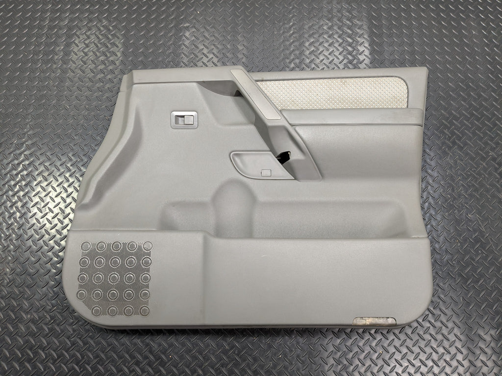 2005 - 2007 OEM NISSAN ARMADA FRONT RIGHT PASSENGER SIDE DOOR TRIM PANEL GREY
