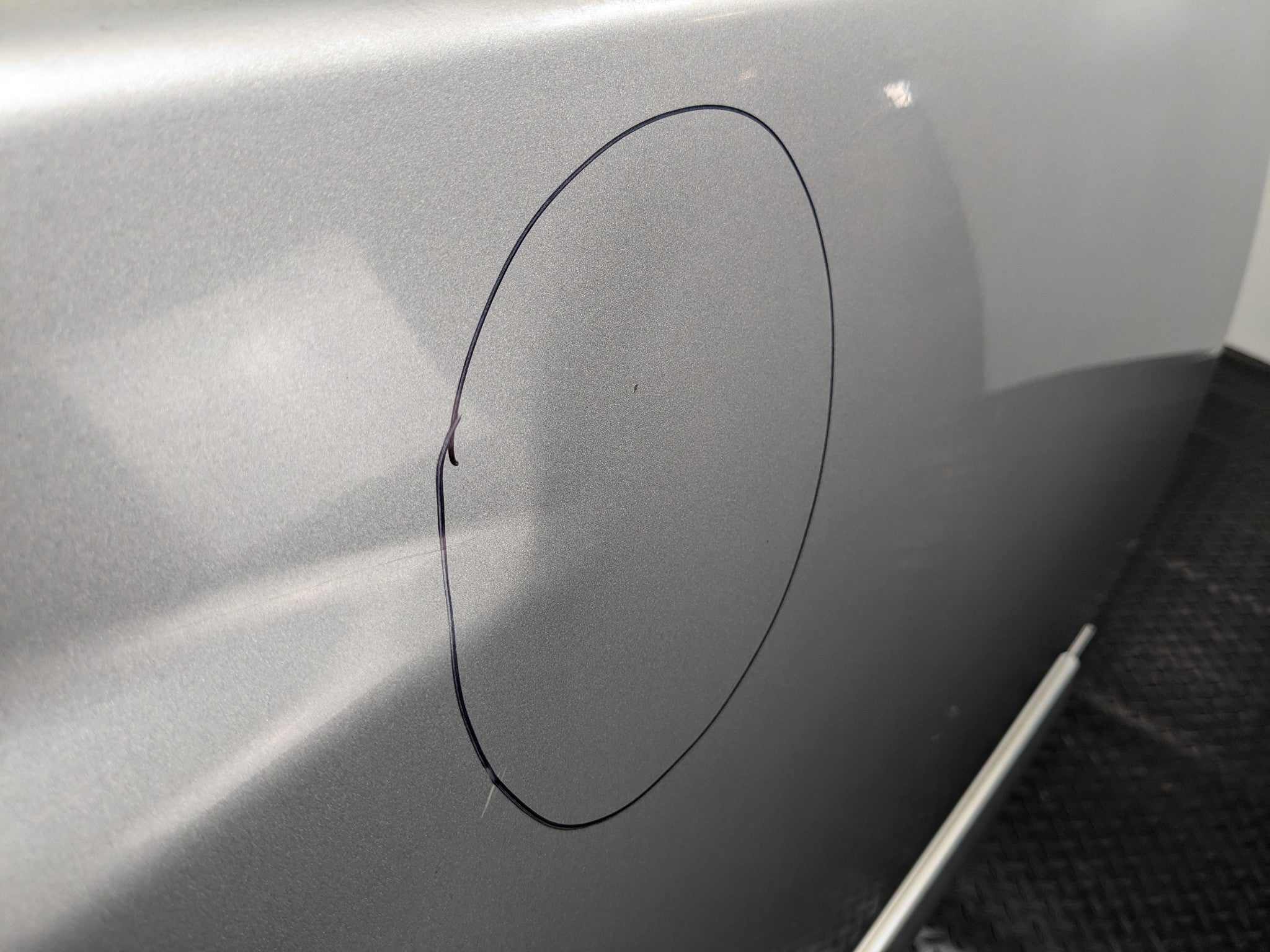 2005 - 2007 OEM NISSAN ARMADA REAR RIGHT PASSENGER SIDE DOOR SHELL PANEL