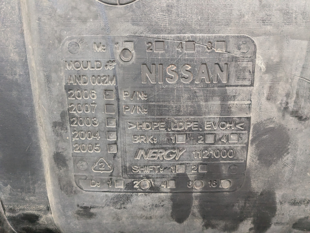 2005 - 2007 OEM NISSAN ARMADA FUEL GAS TANK RESERVOIR ASSEMBLY