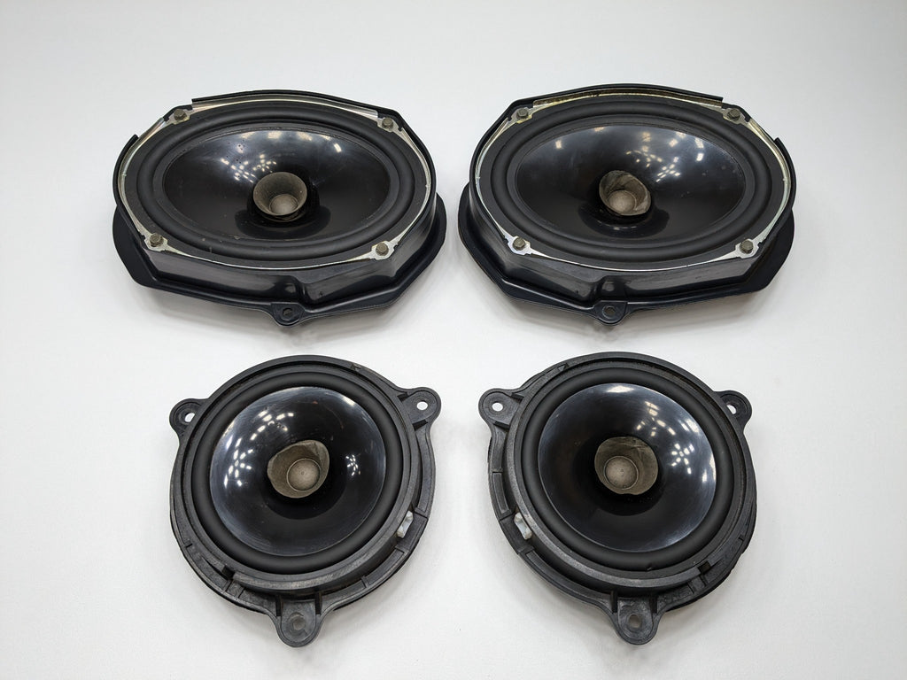 2005 - 2007 OEM NISSAN ARMADA FRONT REAR LEFT RIGHT DOOR SPEAKER SET 4