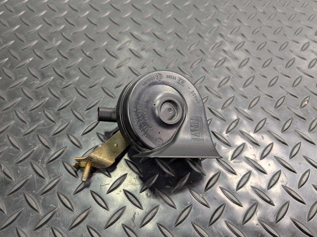 1999 - 2004 OEM BMW 325I FRONT LOW TONE PITCH HORN SIGNAL WITH BRACKET