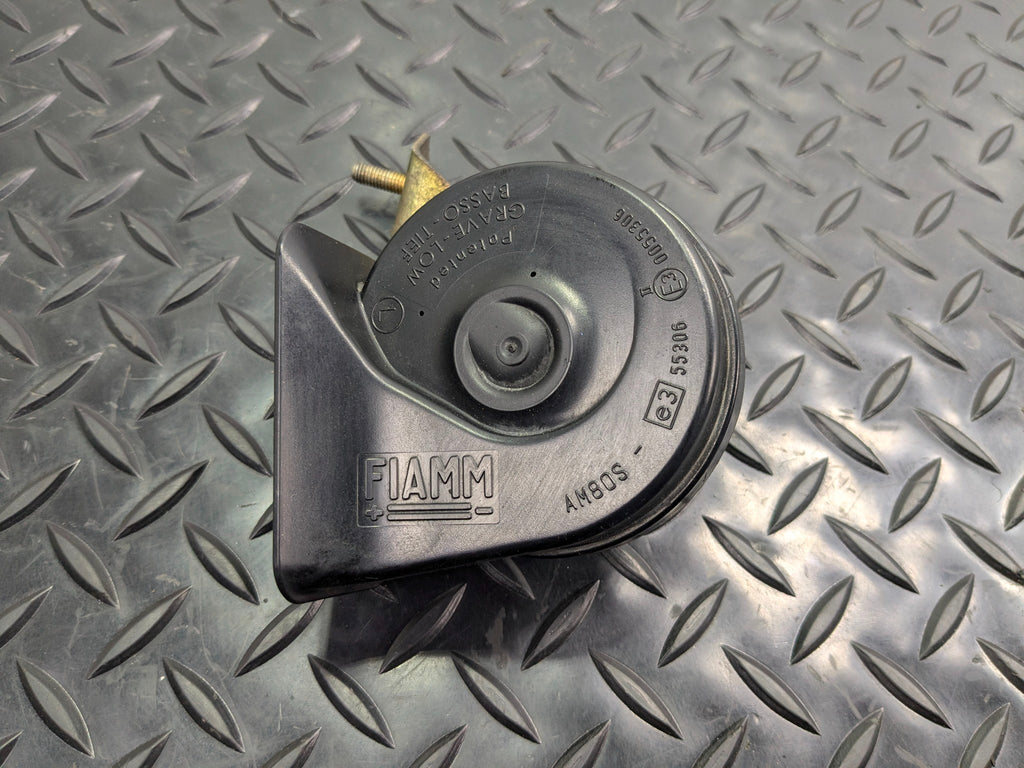 1999 - 2004 OEM BMW 325I FRONT LOW TONE PITCH HORN SIGNAL WITH BRACKET