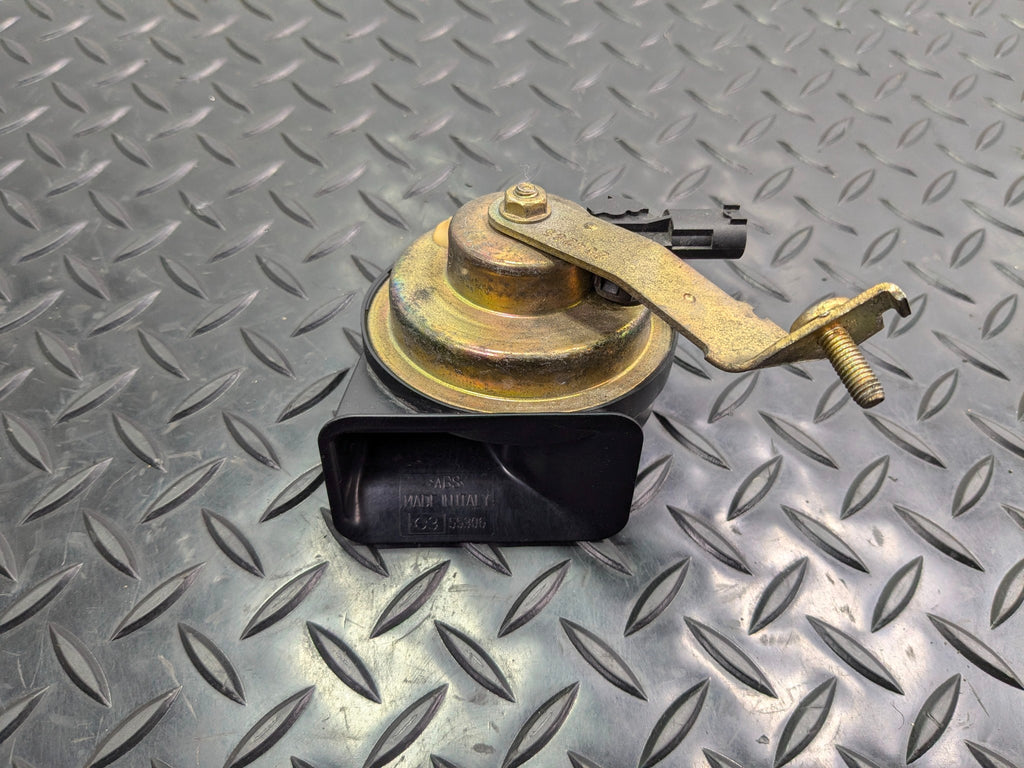 1999 - 2004 OEM BMW 325I FRONT LOW TONE PITCH HORN SIGNAL WITH BRACKET