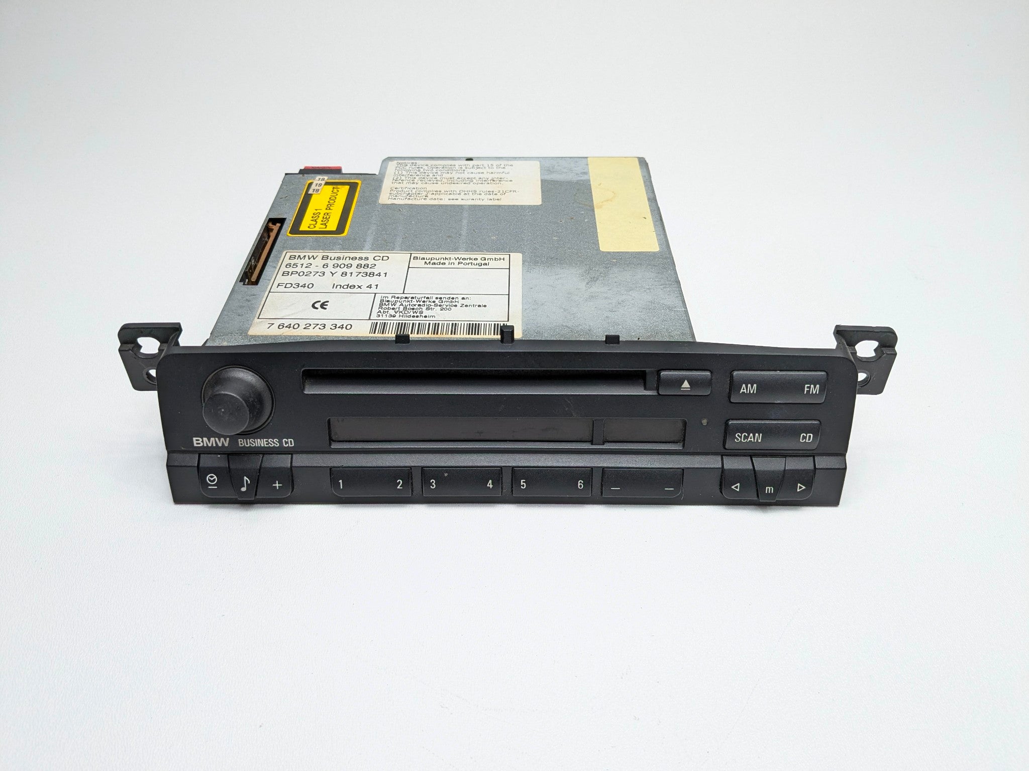 1999 - 2004 OEM BMW 325I RADIO CD PLAYER AUDIO STEREO HEAD UNIT
