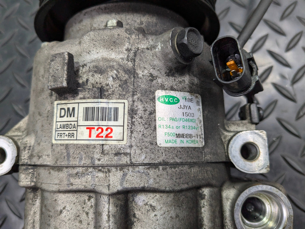 2013 - 2019 OEM HYUNDAI SANTA FE AC AIR CONDITIONING COMPRESSOR PUMP