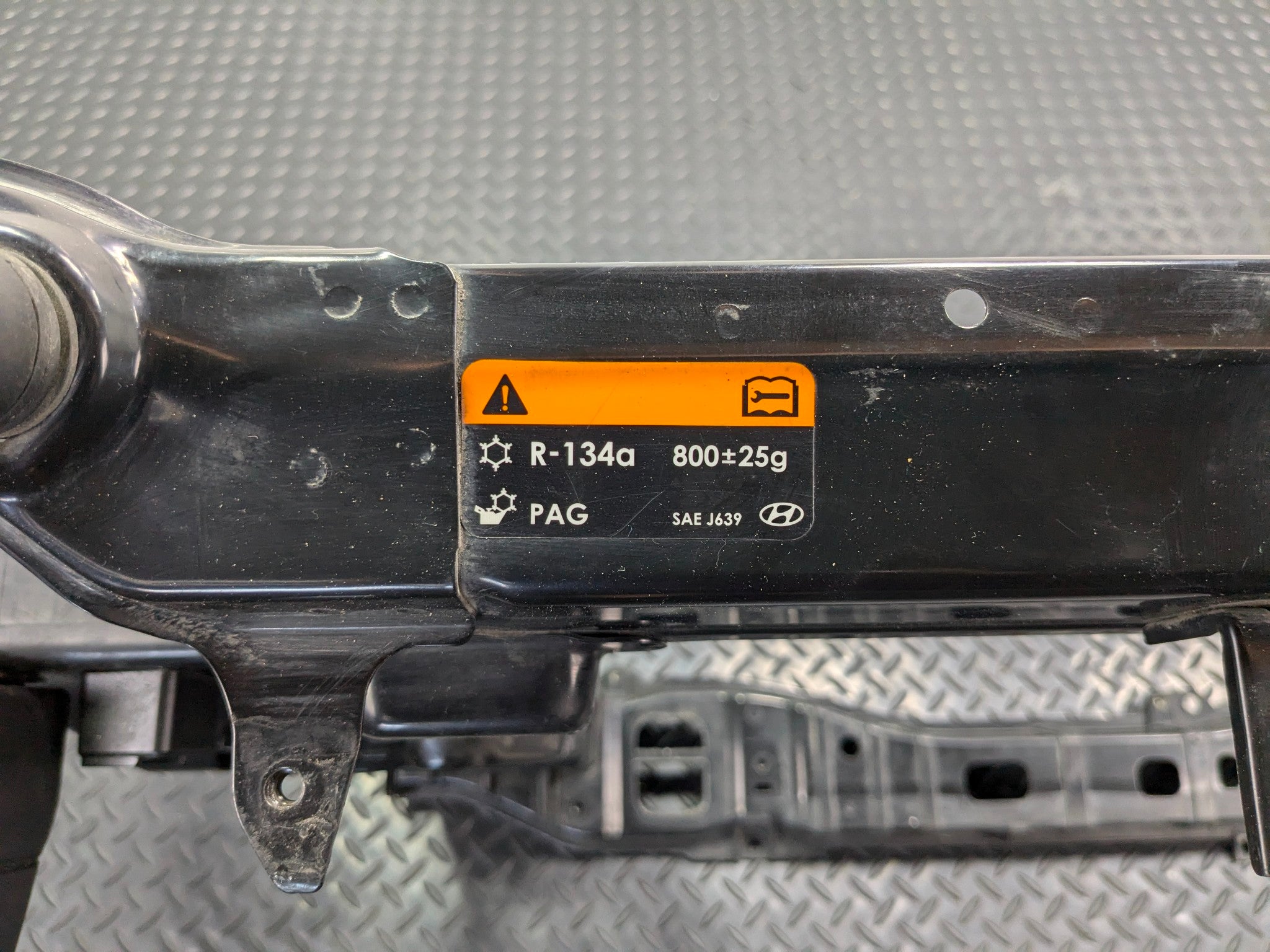 2013 - 2019 OEM HYUNDAI SANTA FE LOWER RADIATOR SUPPORT CARRIER ASSEMBLY