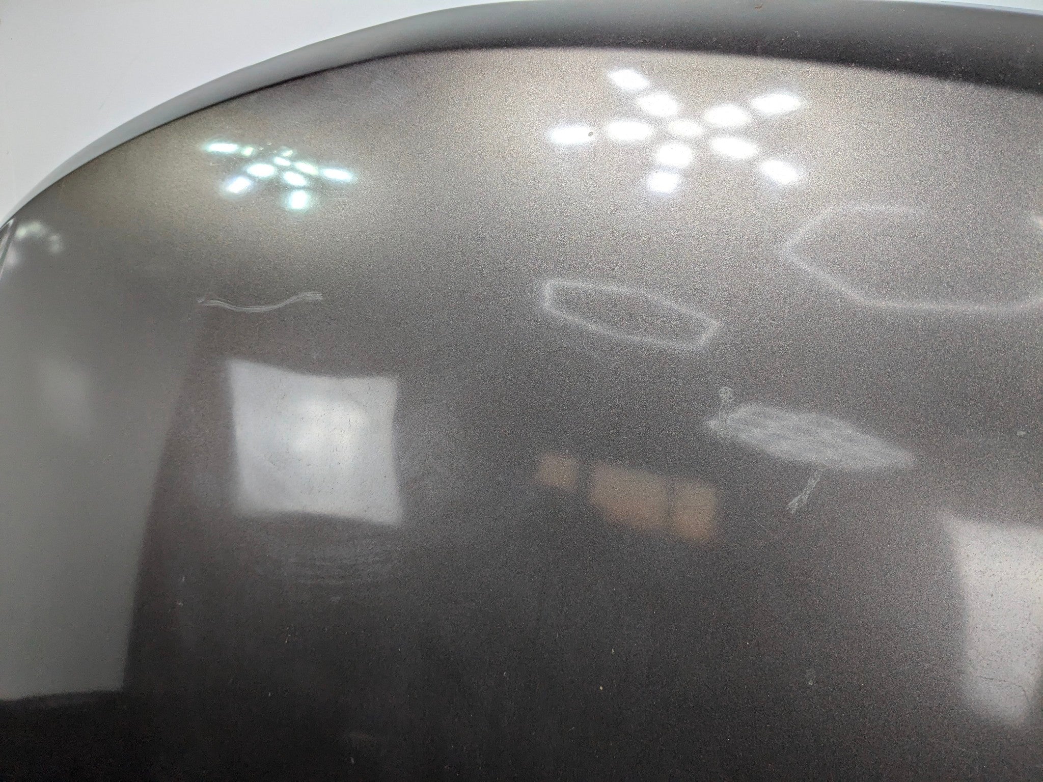 2013 - 2019 OEM HYUNDAI SANTA FE FRONT HOOD PANEL GRAYISH ORANGE
