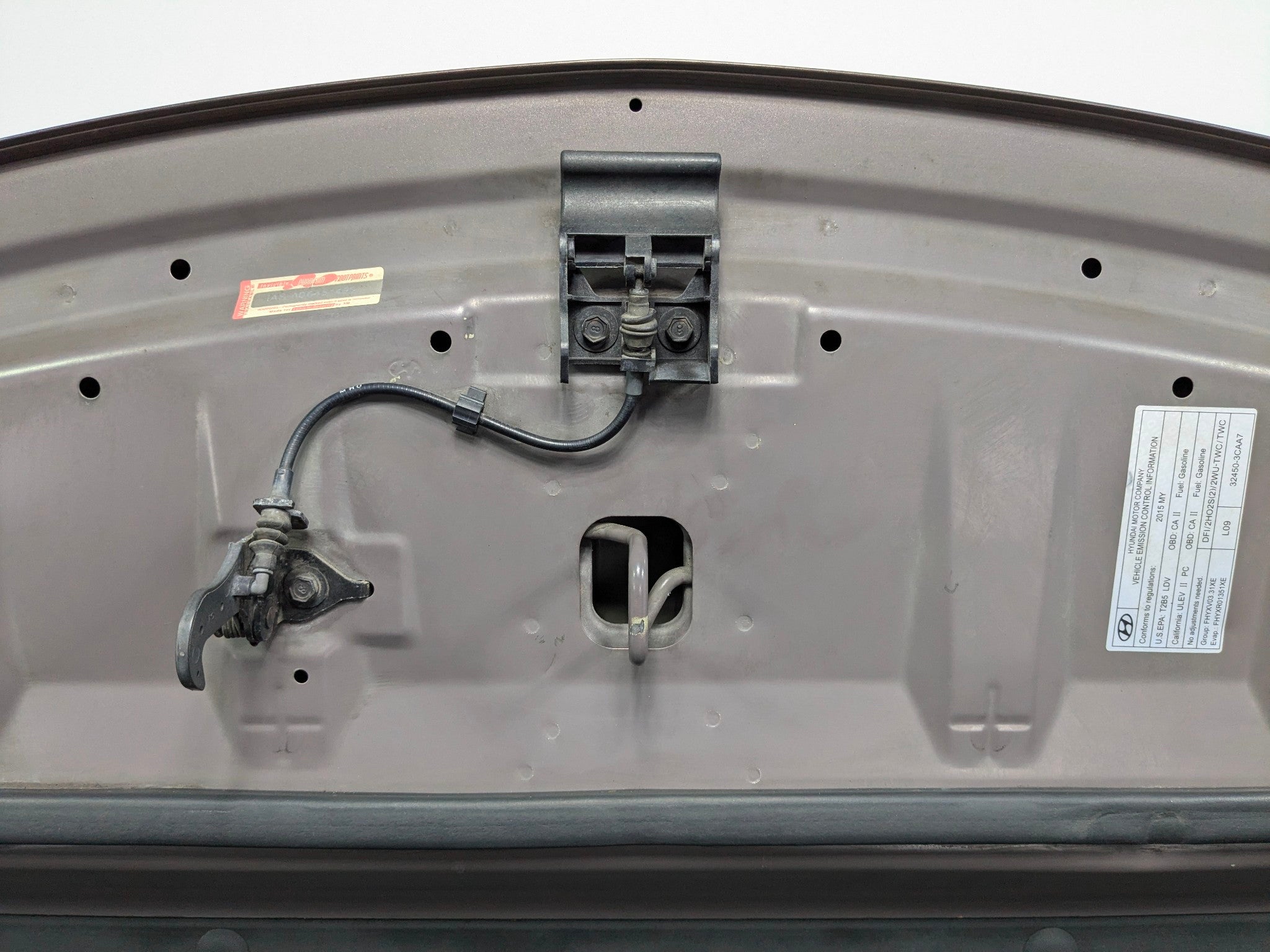 2013 - 2019 OEM HYUNDAI SANTA FE FRONT HOOD PANEL GRAYISH ORANGE