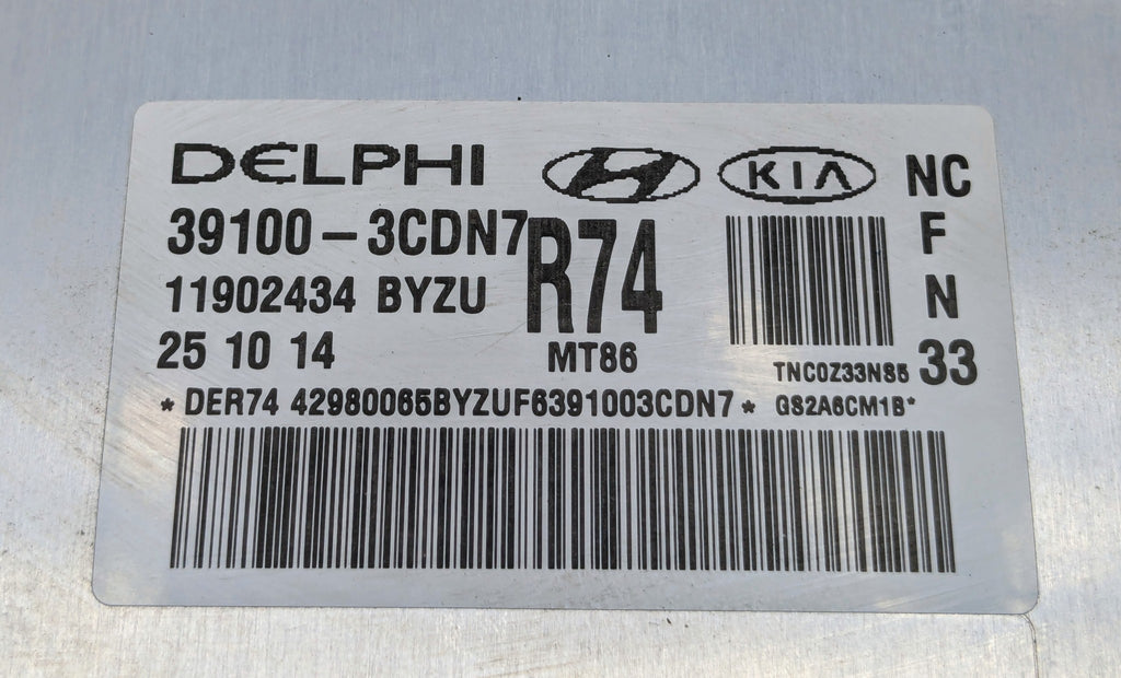 2013 - 2019 OEM HYUNDAI SANTA FE ECU ENGINE COMPUTER CONTROL MODULE UNIT