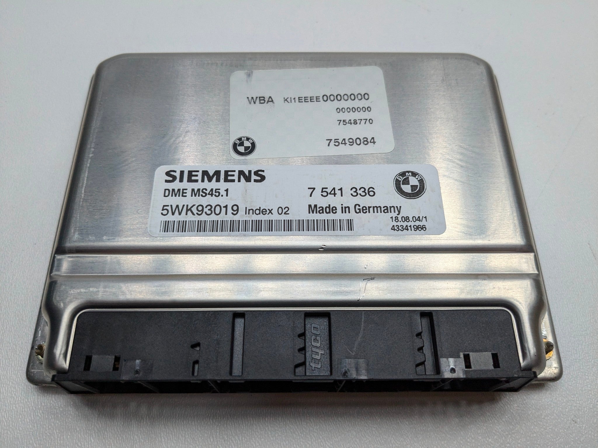 2004 - 2006 OEM BMW 330CI ECU ENGINE COMPUTER CONTROL MODULE UNIT
