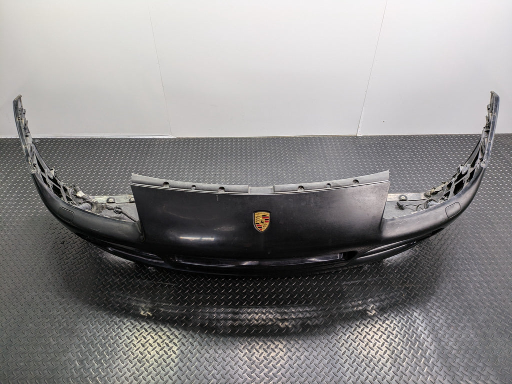 2004 - 2006 OEM PORSCHE CAYENNE V6 FRONT BUMPER COVER ASSEMBLY BLACK