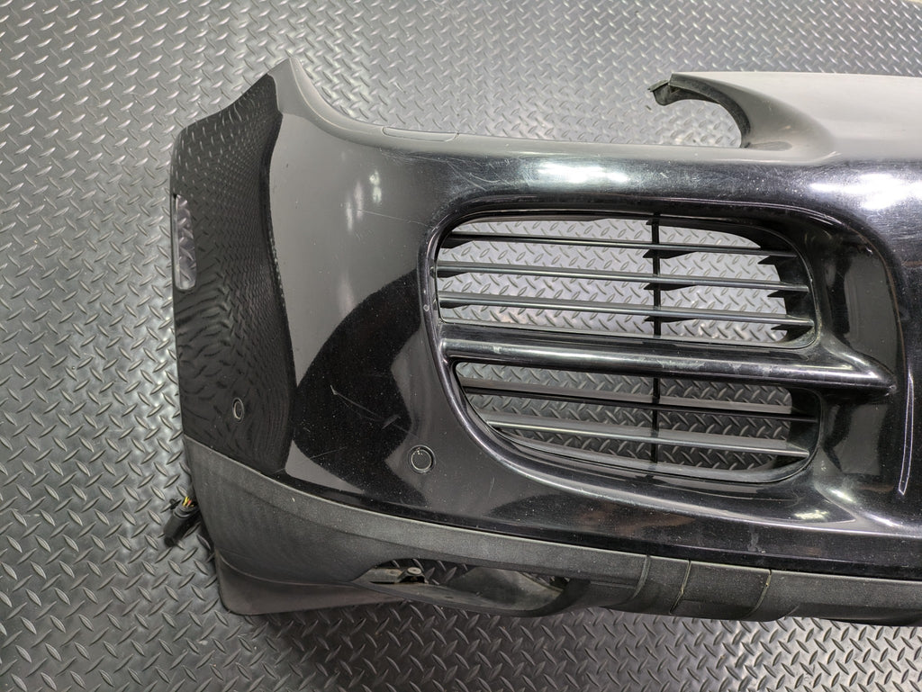 2004 - 2006 OEM PORSCHE CAYENNE V6 FRONT BUMPER COVER ASSEMBLY BLACK