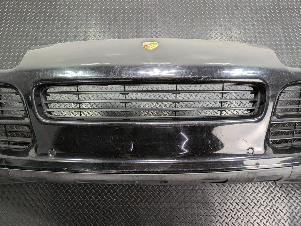 2004 - 2006 OEM PORSCHE CAYENNE V6 FRONT BUMPER COVER ASSEMBLY BLACK