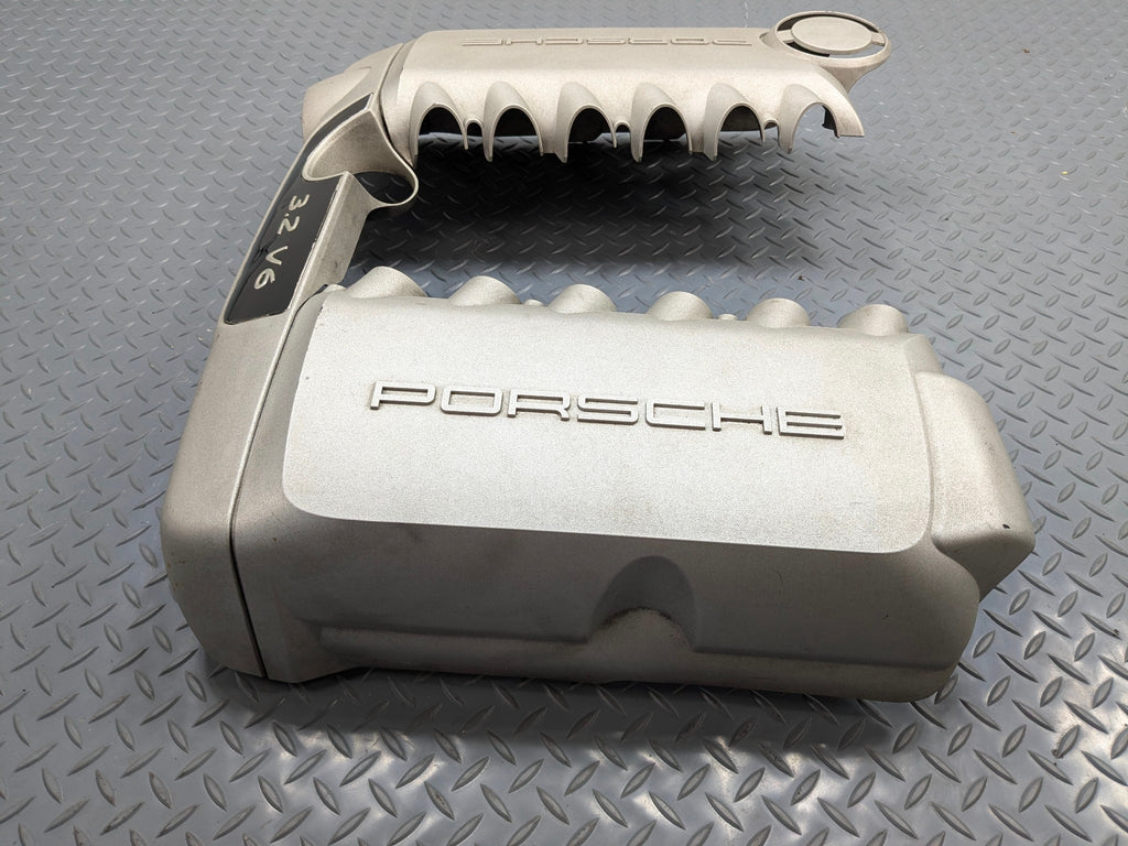 2004 - 2006 OEM PORSCHE CAYENNE V6 3.2L UPPER ENGINE MOTOR LID COVER TRIM