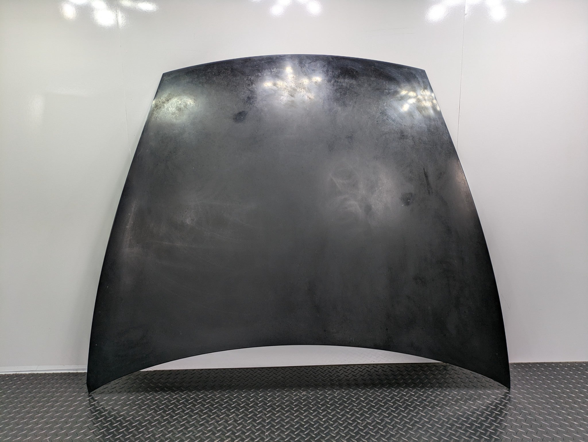 2004 - 2006 OEM PORSCHE CAYENNE V6 FRONT HOOD SHELL PANEL BLACK