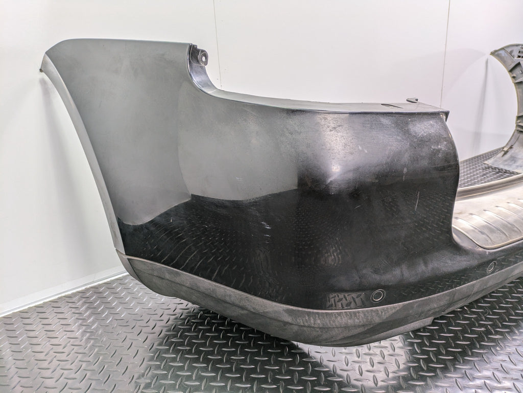 2004 - 2006 OEM PORSCHE CAYENNE V6 REAR BUMPER COVER PANEL ASSEMBLY BLACK