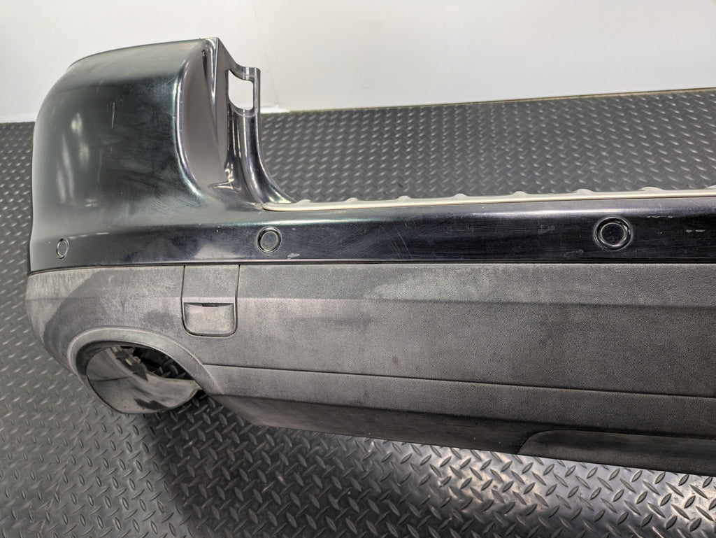 2004 - 2006 OEM PORSCHE CAYENNE V6 REAR BUMPER COVER PANEL ASSEMBLY BLACK