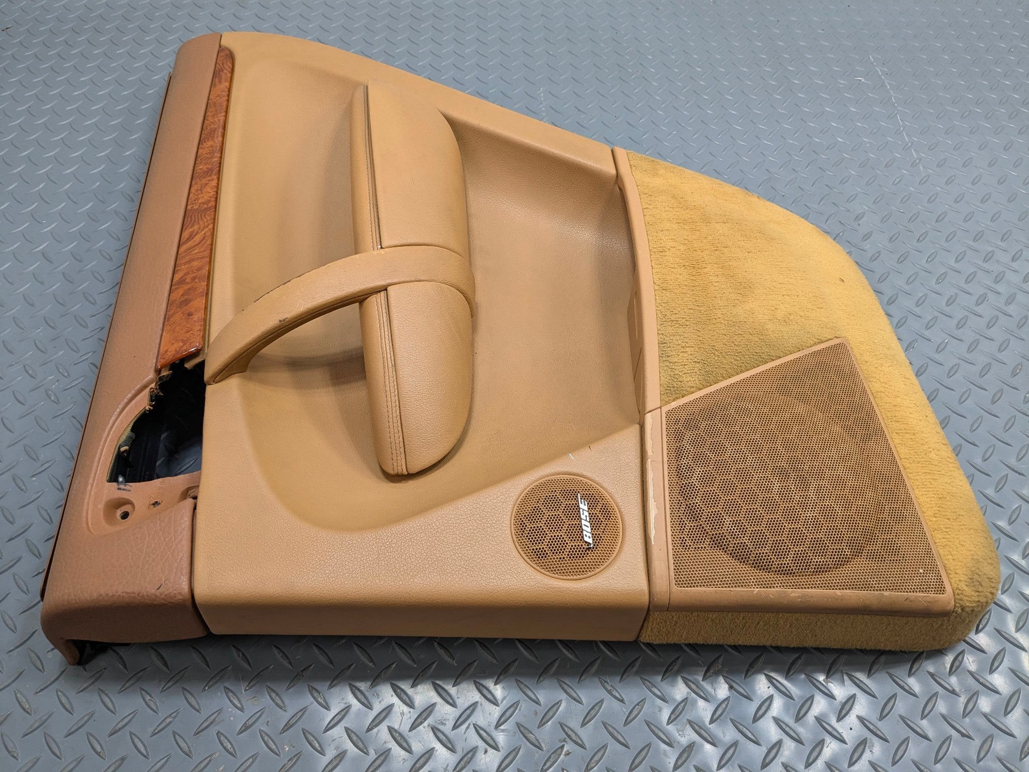 2004 - 2006 OEM PORSCHE CAYENNE V6 REAR RIGHT SIDE INTERIOR DOOR TRIM PANEL