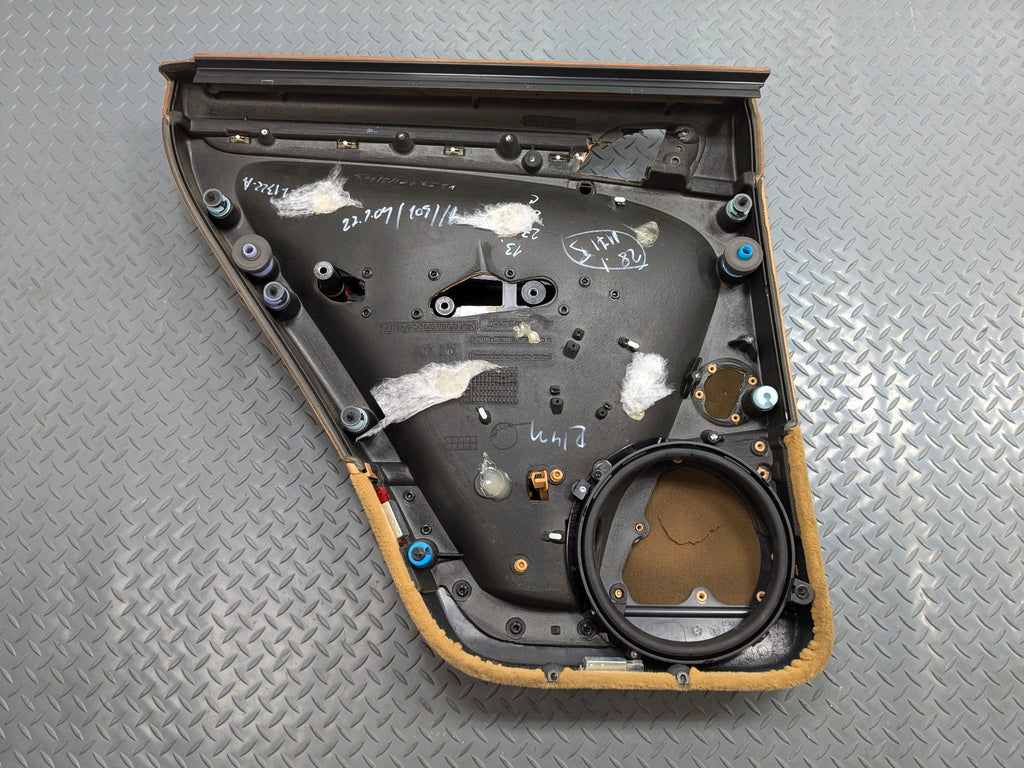 2004 - 2006 OEM PORSCHE CAYENNE V6 REAR RIGHT SIDE INTERIOR DOOR TRIM PANEL