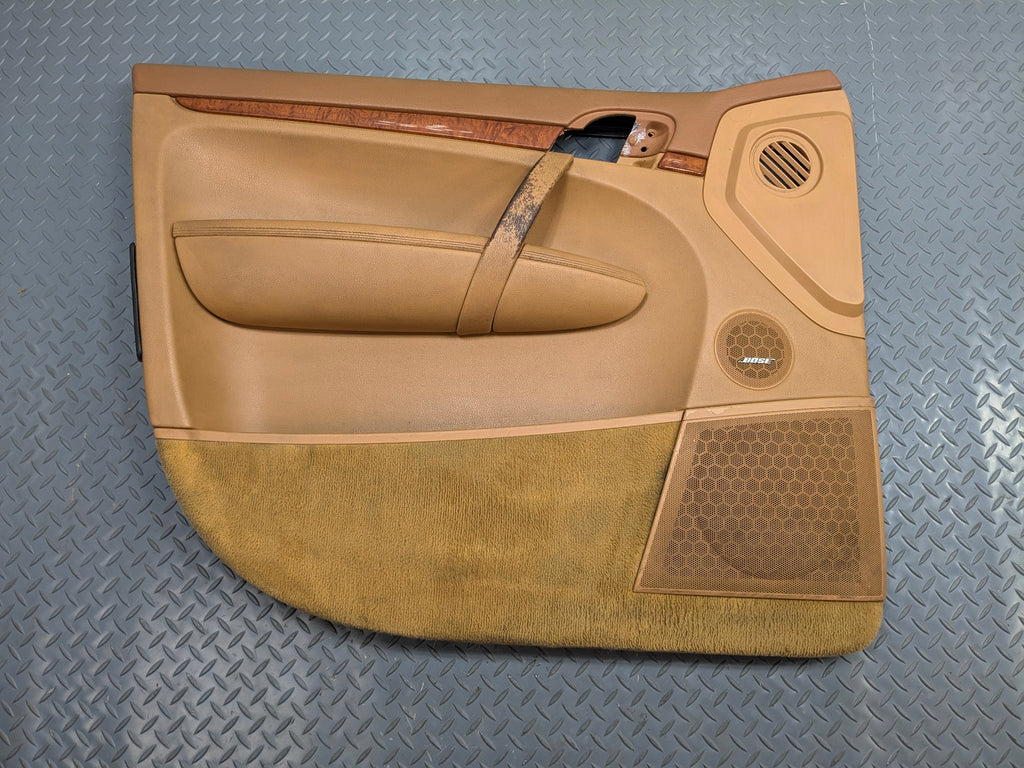 04 - 06 OEM PORSCHE CAYENNE V6 FRONT LEFT DRIVER SIDE INTERIOR DOOR TRIM PANEL