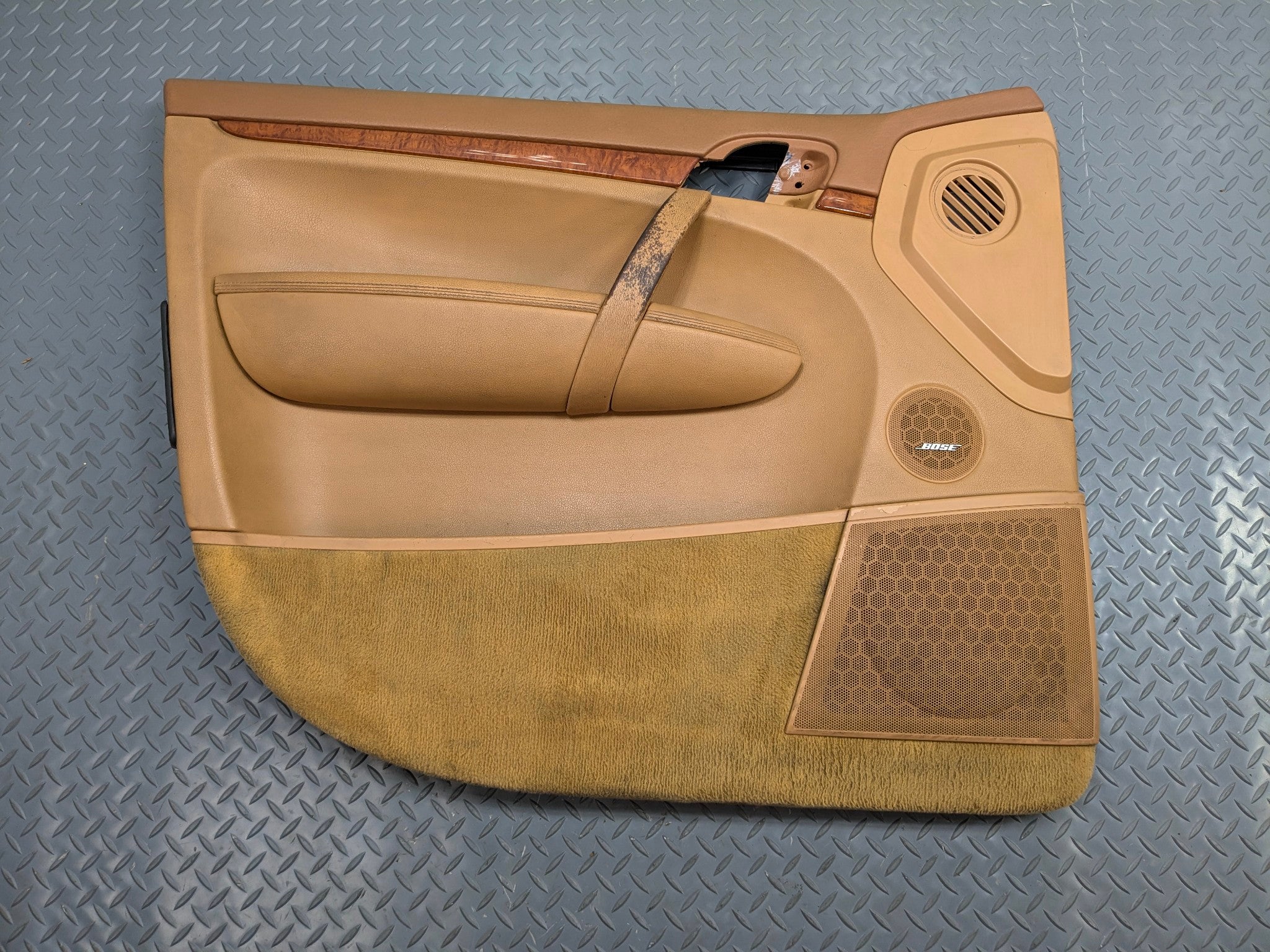 04 - 06 OEM PORSCHE CAYENNE V6 FRONT LEFT DRIVER SIDE INTERIOR DOOR TRIM PANEL
