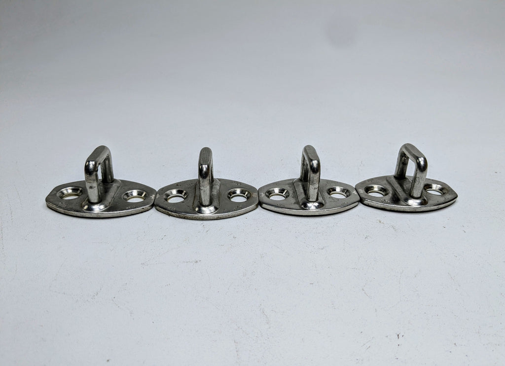 04 - 06 OEM PORSCHE CAYENNE V6 FRONT AND REAR DOOR LOCK LATCH STRIKERS SET OF 4