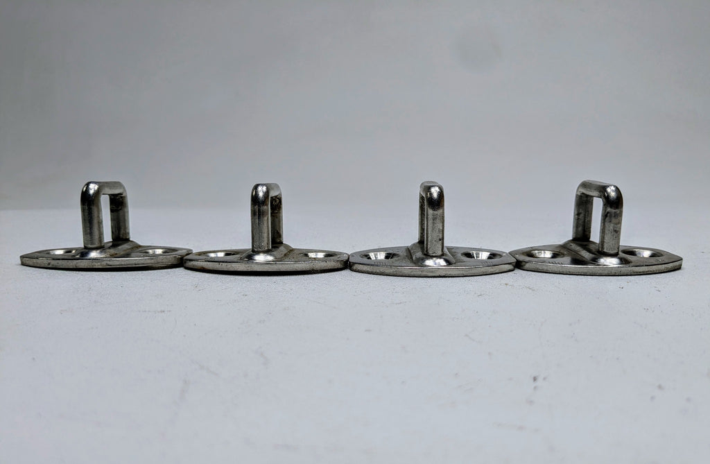 04 - 06 OEM PORSCHE CAYENNE V6 FRONT AND REAR DOOR LOCK LATCH STRIKERS SET OF 4