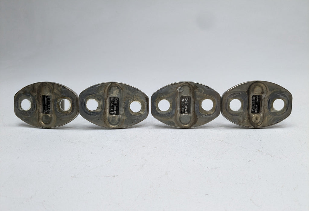 04 - 06 OEM PORSCHE CAYENNE V6 FRONT AND REAR DOOR LOCK LATCH STRIKERS SET OF 4