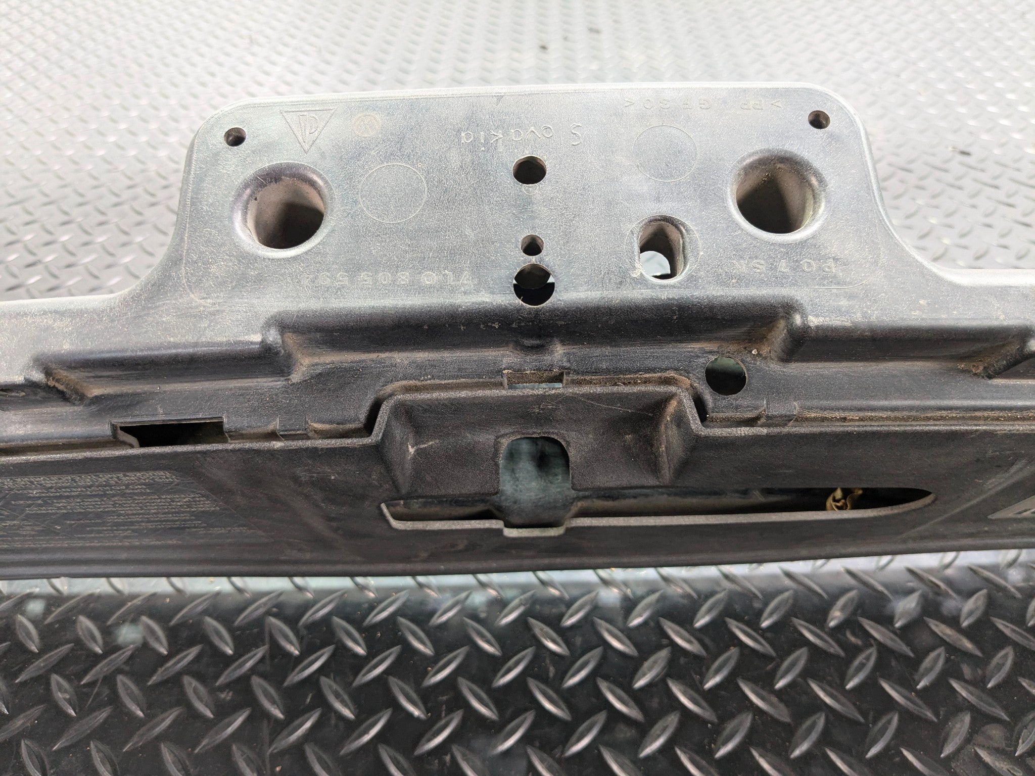 2004 - 2006 OEM PORSCHE CAYENNE V6 FRONT RADIATOR SUPPORT FRAME BRACKET